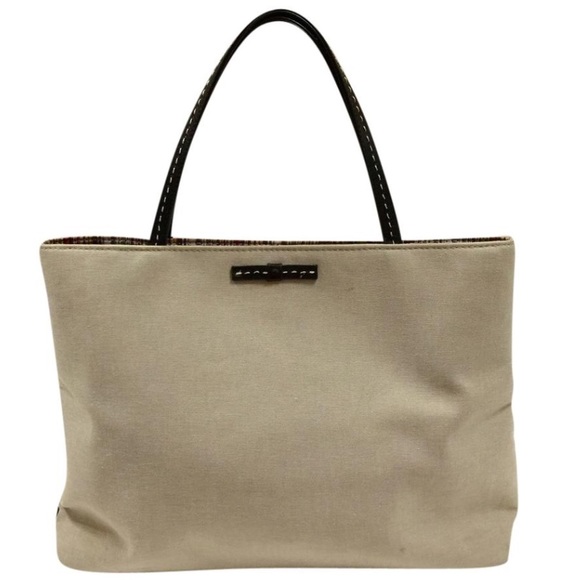 ✨Kate Spade Vintage Flax Cotton Satchel EUC - Picture 1 of 6